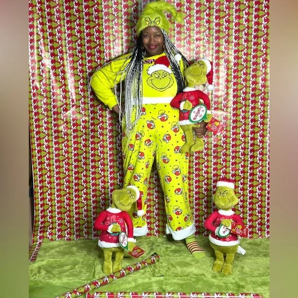 The Grinch Dr. Seuss Grinch Sweater XL (16-18) - Picture 3 of 13